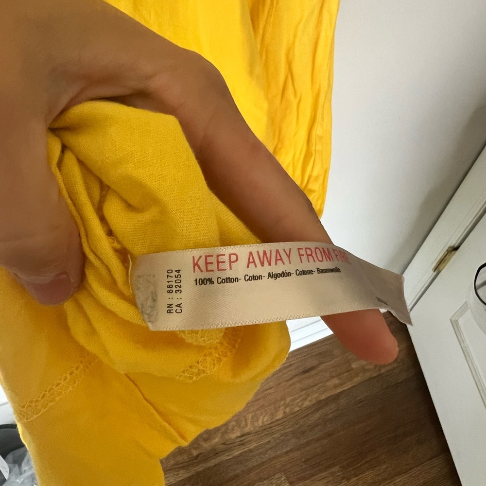 FP Beach Carta Tee Shirt Midi - Yellow - Picture 6 of 6